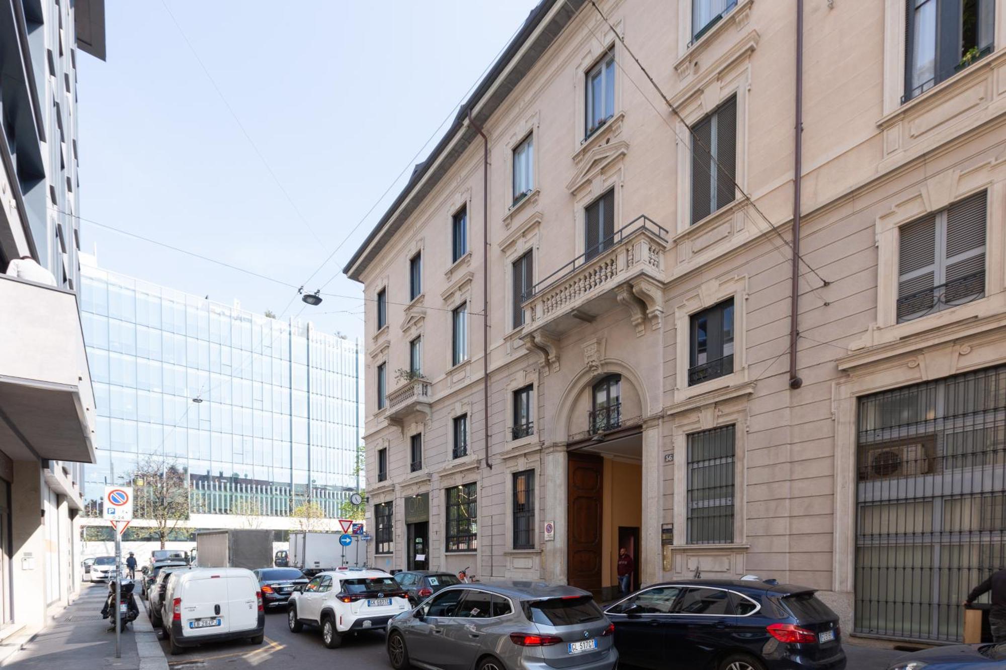 Porta Garibaldi Antique Charm Daire Milano Dış mekan fotoğraf